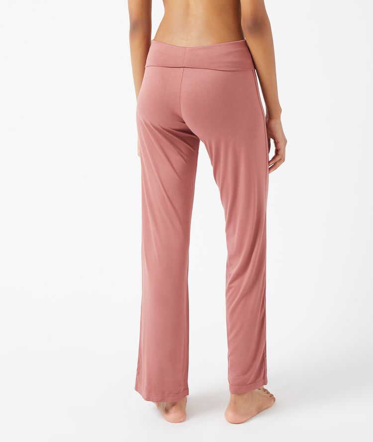 Pantalon taille haute blush.