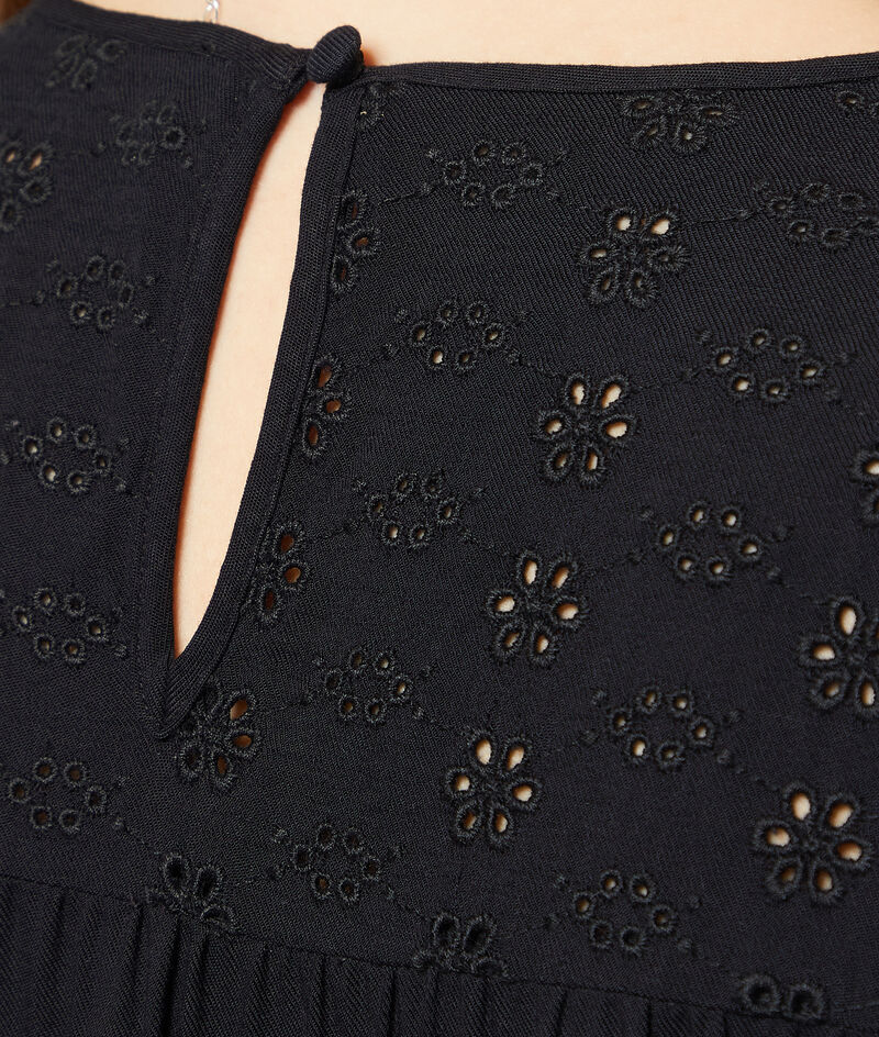 Blouse with embroidery details;${refinementColor}