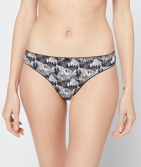 Pack of 4 cotton thongs Pack of 4 cotton thongs