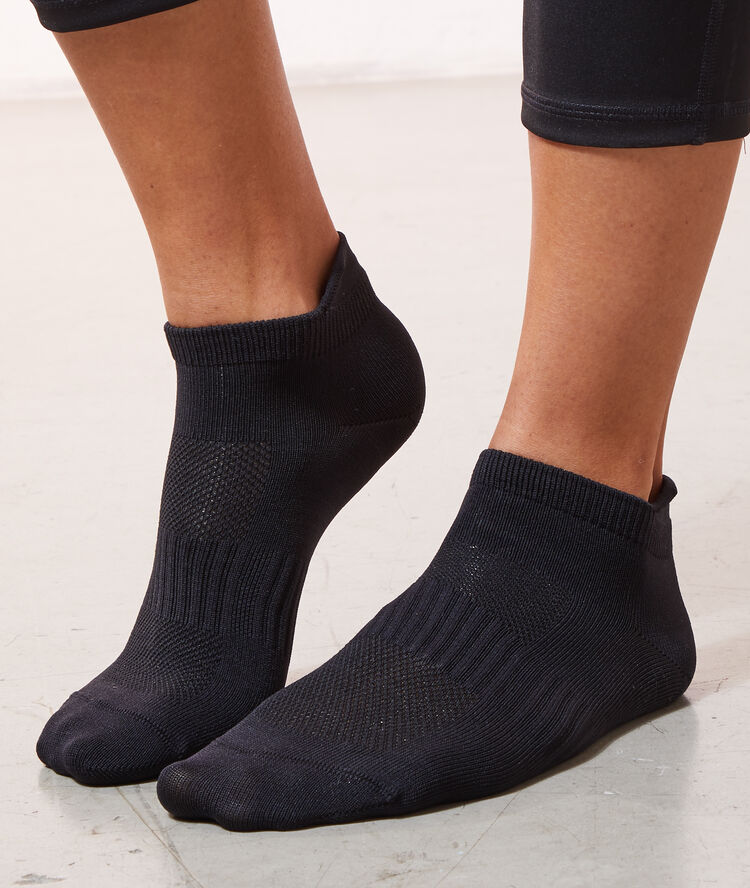 Chaussettes de sport noir.