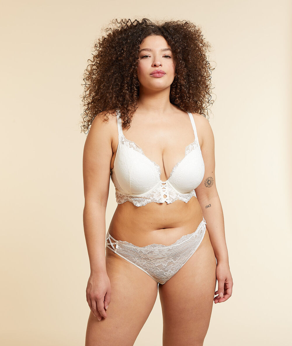 Bra n&deg;5 - light padded ecru.