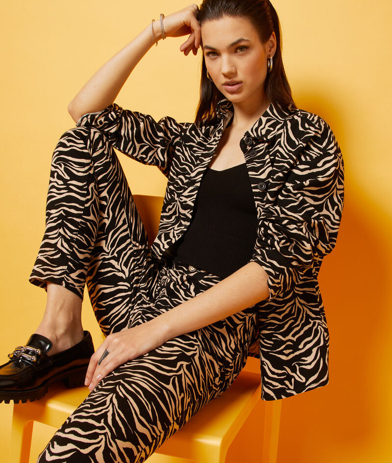 Print Jacket;${refinementColor}