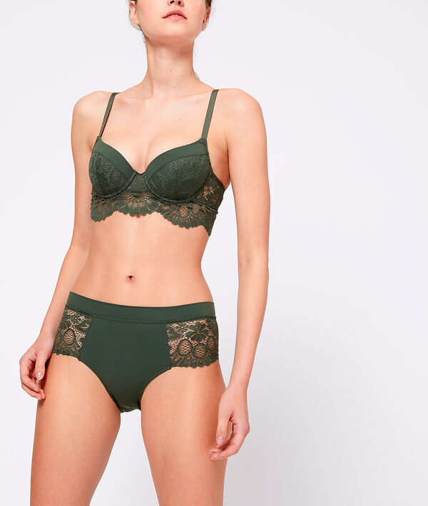 Floral lace short briefs Floral lace short briefs