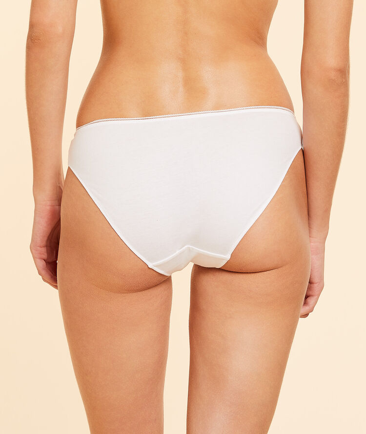 3 pack cotton knickers ecru.