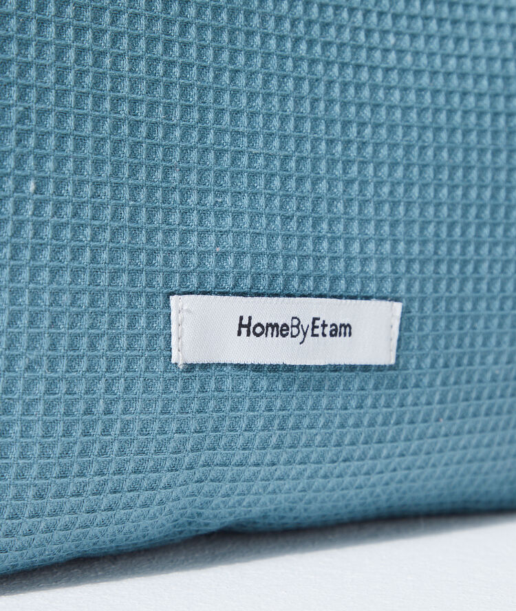 Trousse nid d'abeille bleu.