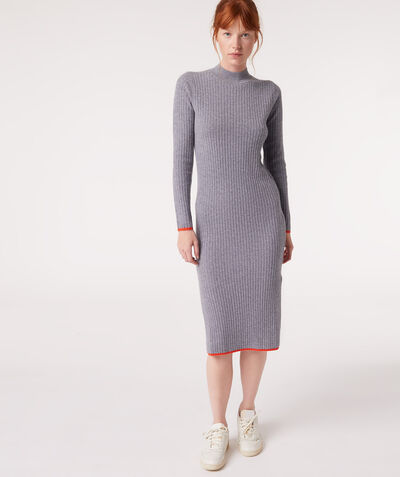 100% recycled cashmere dress;${refinementColor}