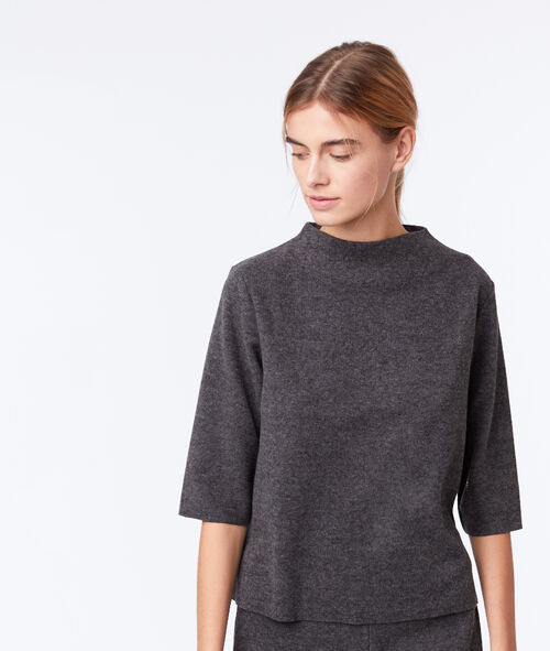 3/4 sleeves loungewear top 3/4 sleeves loungewear top