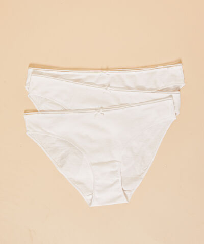 3 pack cotton knickers;${refinementColor}