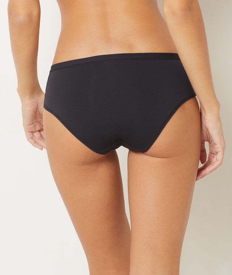 Microfiber shorty black.