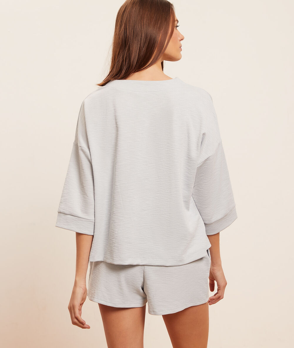 Chemise de pyjama manches courtes oxygene.