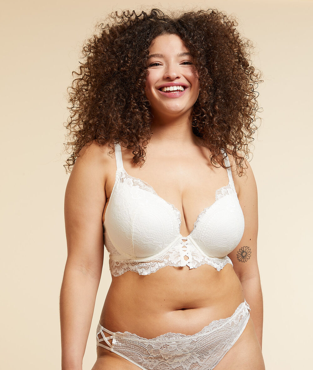 Bra n&deg;5 - light padded ecru.