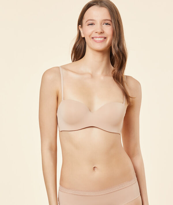 Underwire strapless bra, a and b cup;${refinementColor}