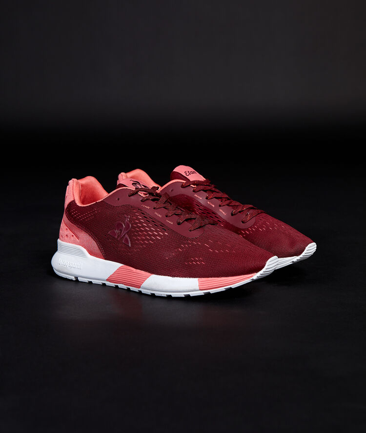 Baskets etam x le coq sportif bordeaux grenat.