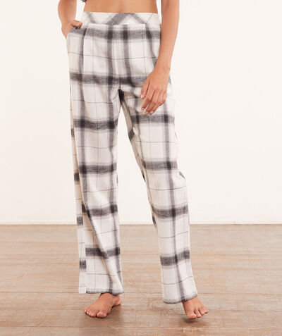 Checked pyjama bottoms;${refinementColor}