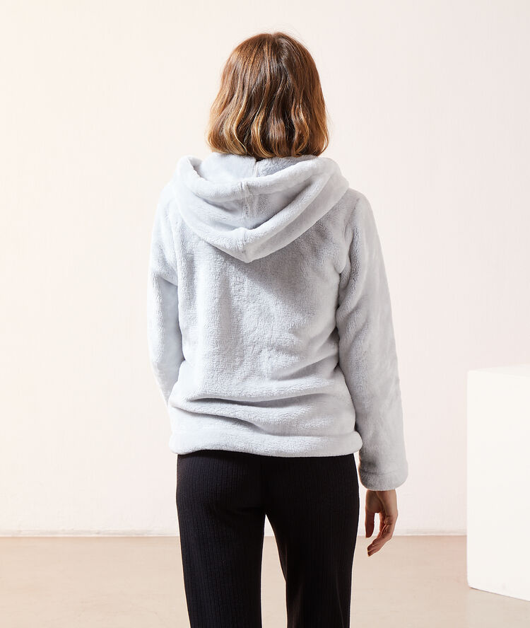 Veste homewear gris.