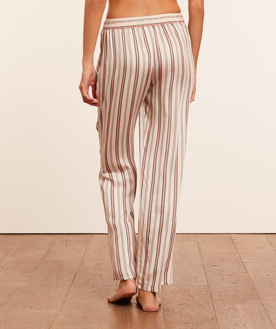 Striped sleep pants;${refinementColor}