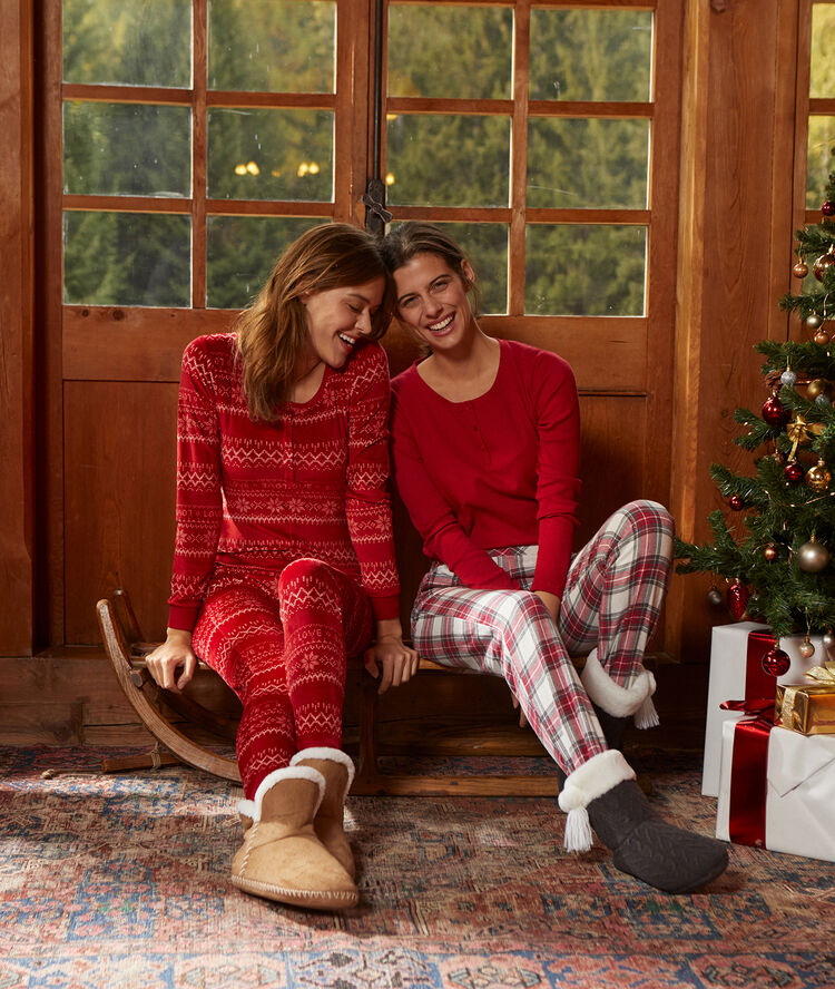 Love' print onesie red.