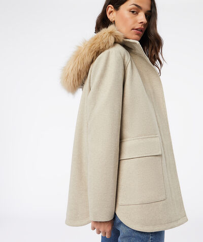 Hooded coat;${refinementColor}