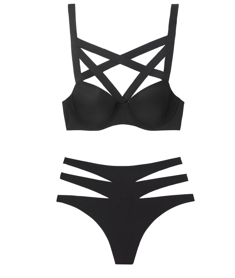 Sexy bonding - thong noir.