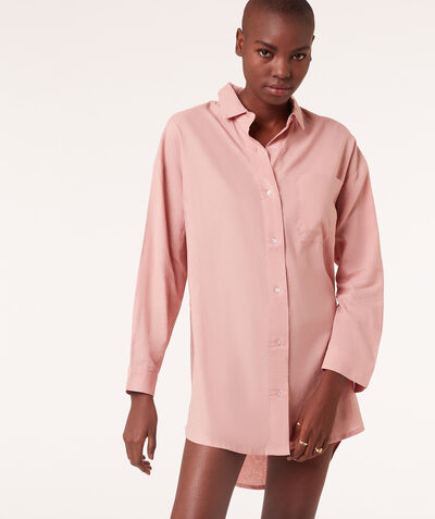 Linen nightshirt;${refinementColor}