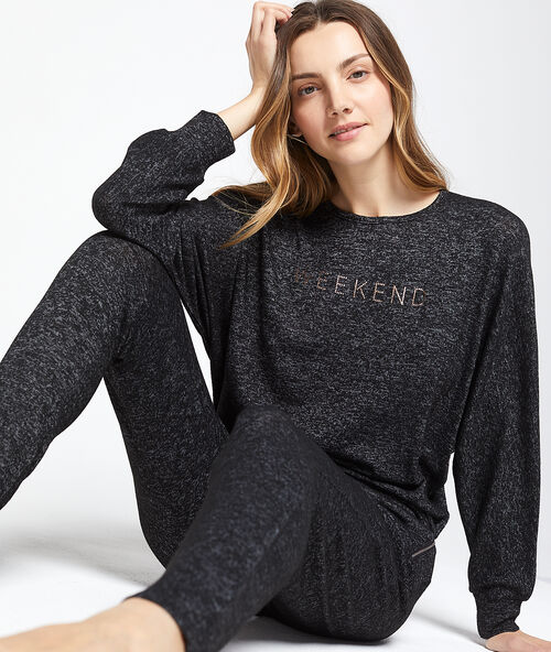 Loungewear trousers grey.