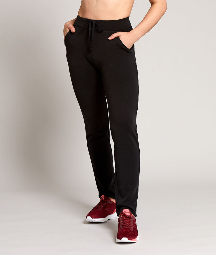 Pantalon sportswear noir.