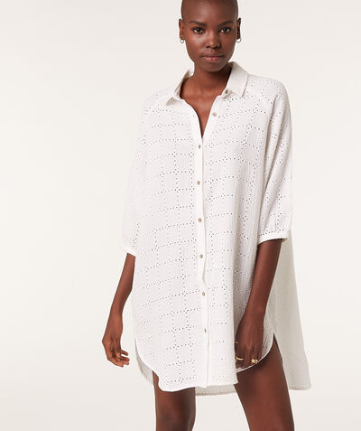 Cotton nightshirt;${refinementColor}