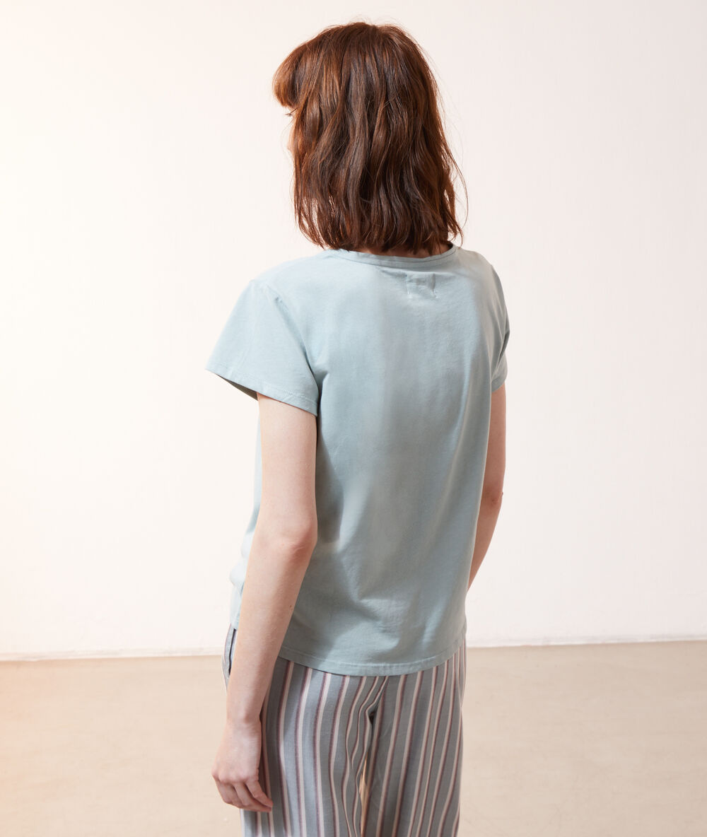 Don't be afraid of chocolate' t-shirt  green.