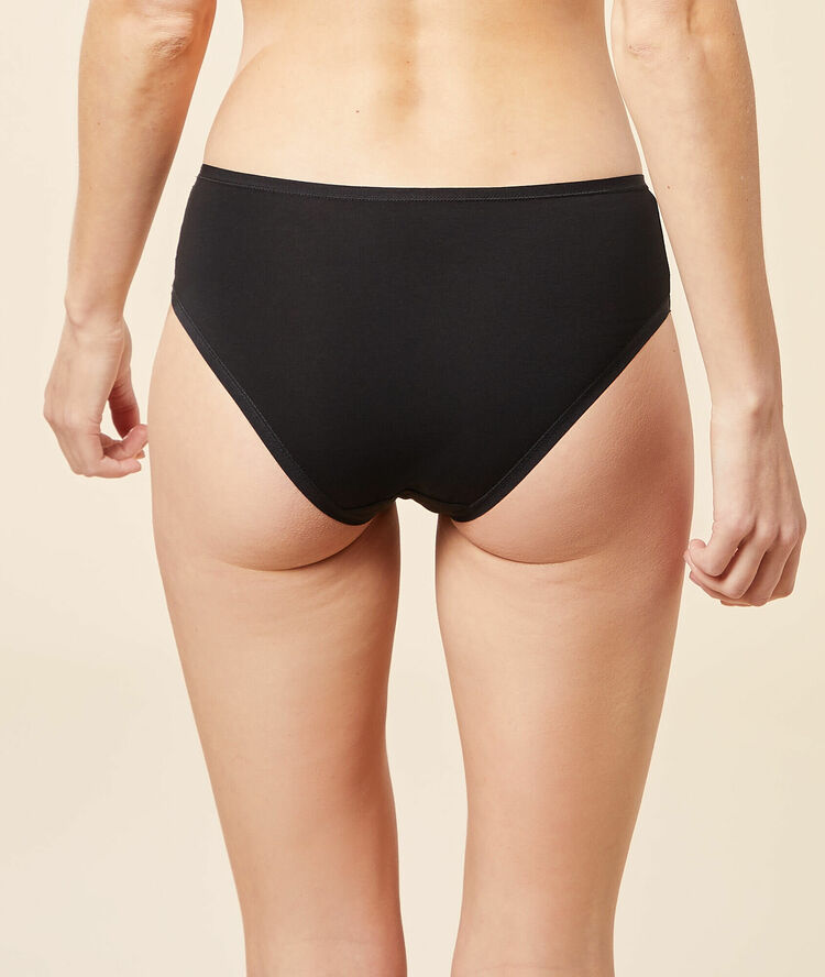 Pack of 3 coton shortys black / white/ grey.