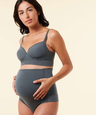Maternity/nursing lightly lined wireless bra;${refinementColor}