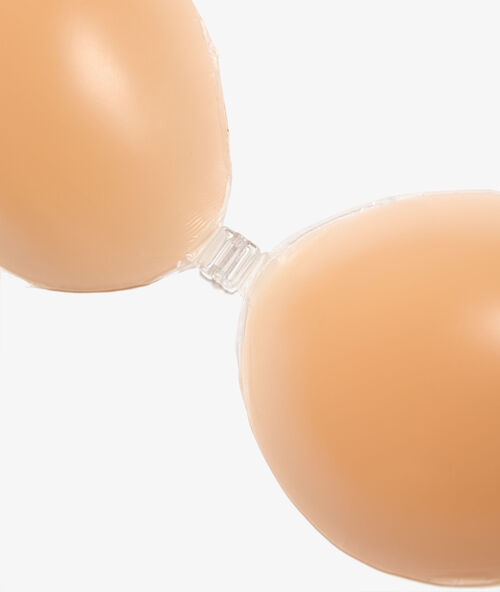 Silicone bra nude.