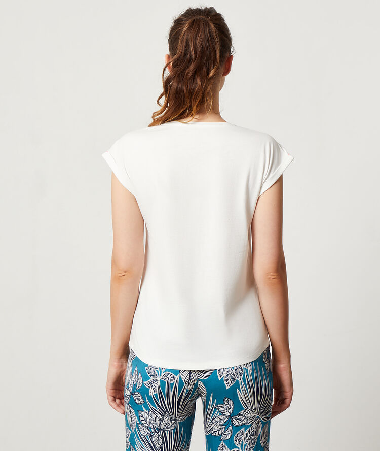 T-shirt "bali" ecru.