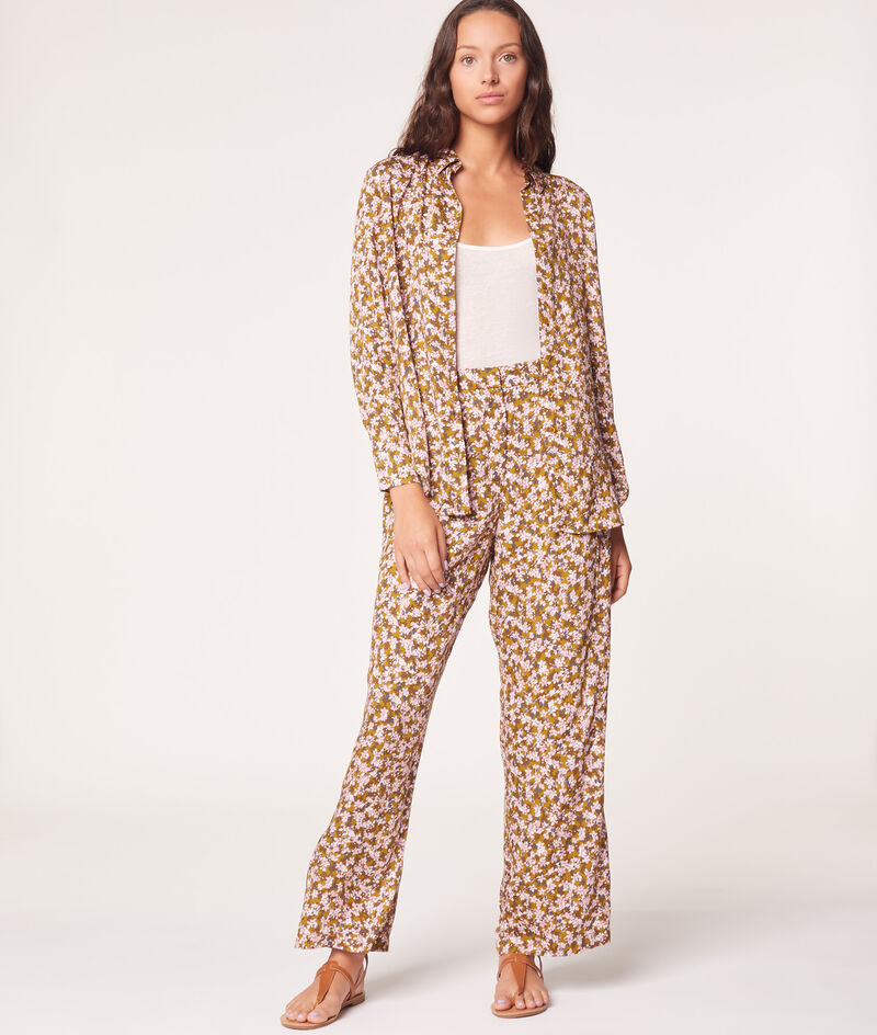 Print pants;${refinementColor}
