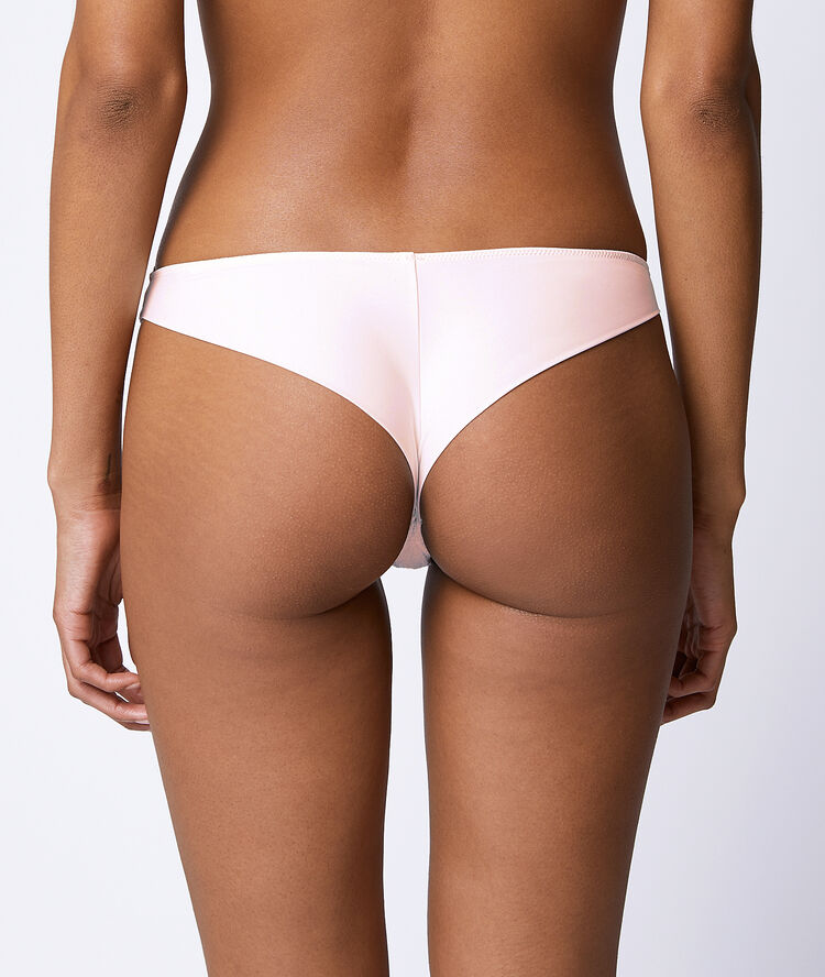Lace tanga brief off white.
