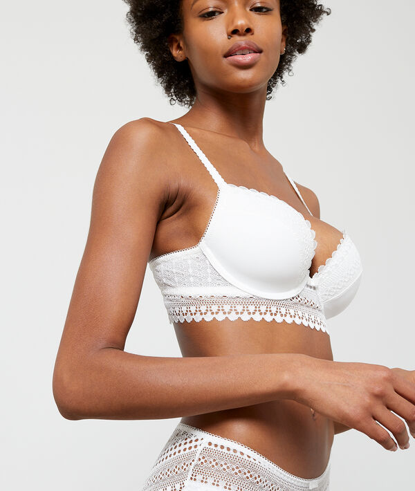 light padded lace bra - pepite