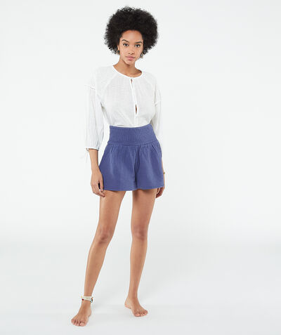 Cotton shorts;${refinementColor}