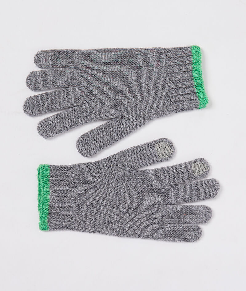 Knit gloves;${refinementColor}