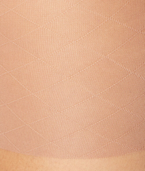 Sheer, shaping tights, 5d dune.