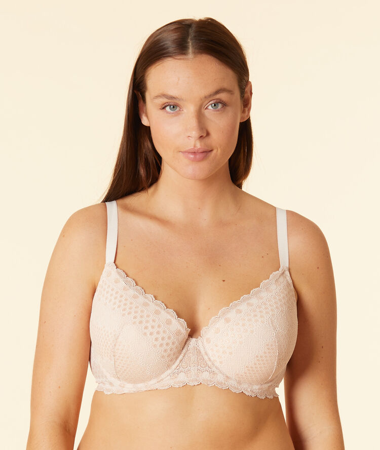 Bra no 4 -  light padding powdery pink.