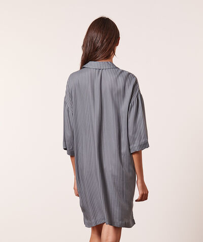 Striped nightdress;${refinementColor}