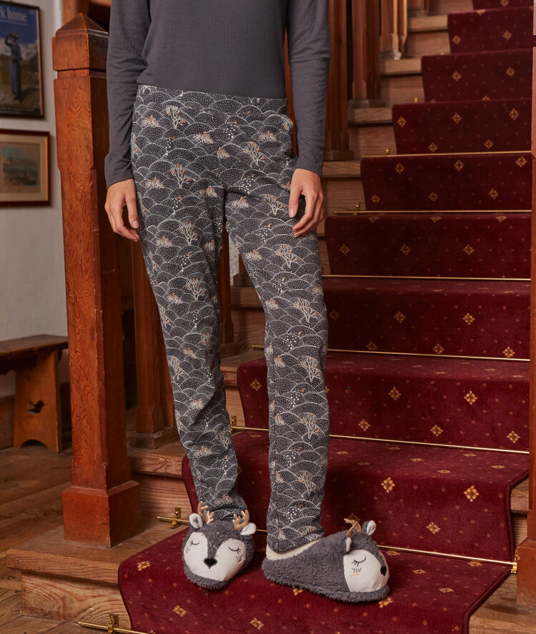 Pyjama and night mask set anthracite.