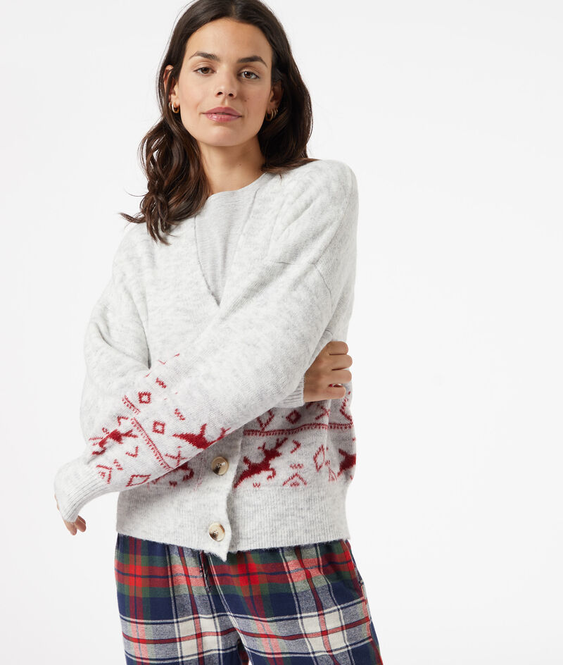Knit Cardigan;${refinementColor}
