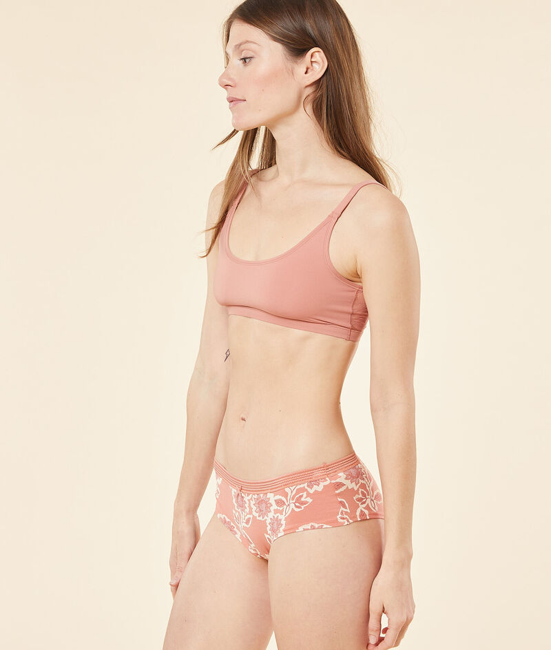 3 Pack Short Briefs, Openwork Edges;${refinementColor}