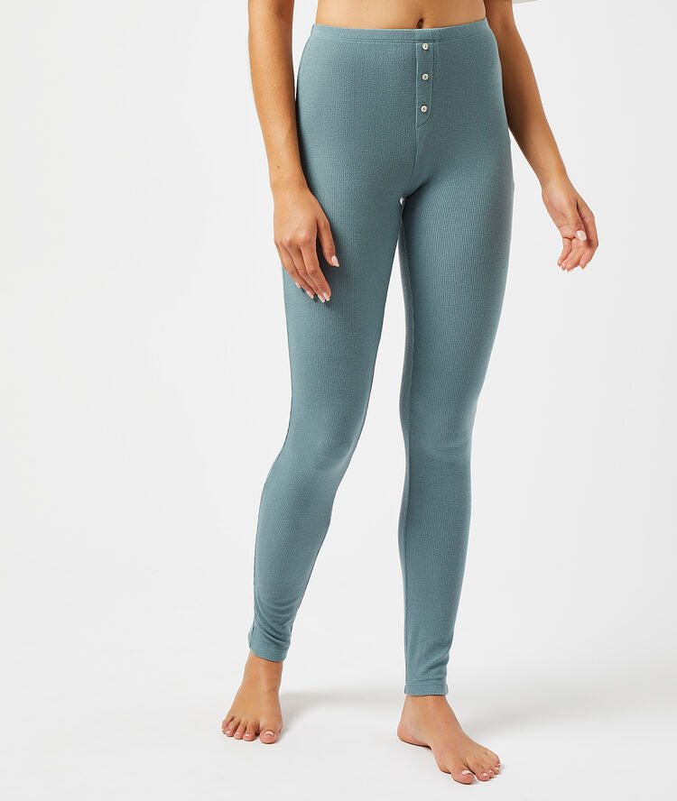 Pantalon c&ocirc;tel&eacute; celadon.