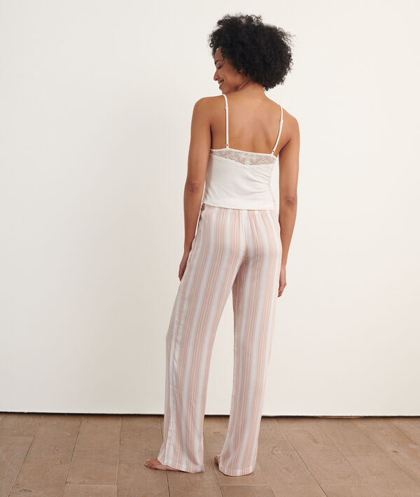 Lace trim top Lace trim top;${refinementColor}