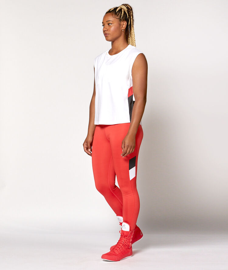 Legging de training corail.