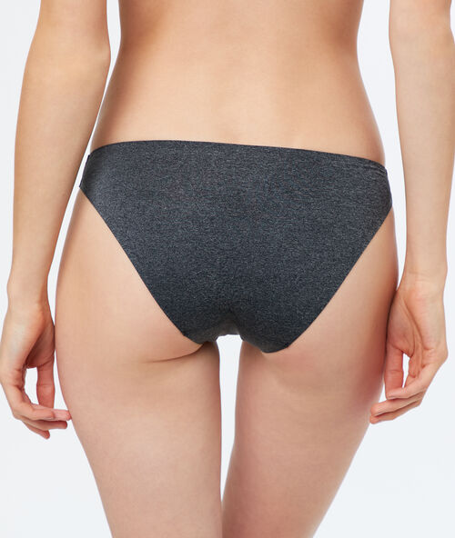 Microfiber briefs - pure fit chine charcoal.