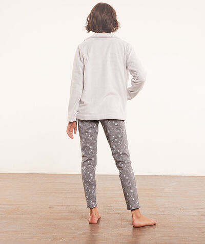 3-piece pyjamas, fleece jacket ;${refinementColor}