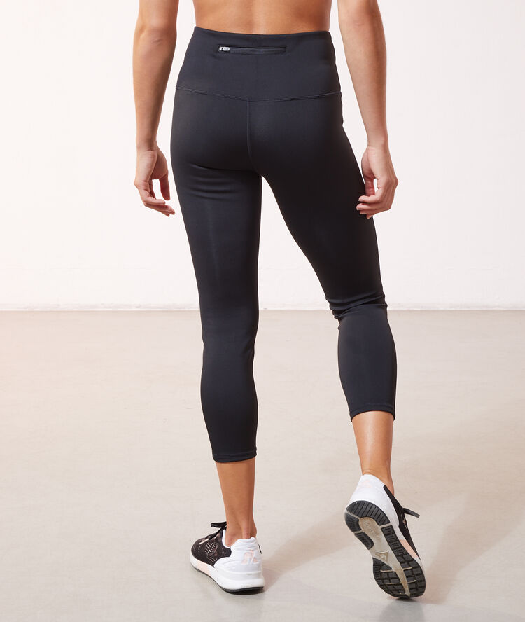 Cropped leggings black.