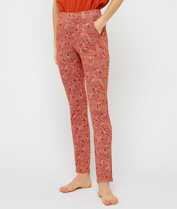 Printed trousers;${refinementColor}